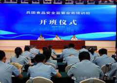 正在第四师可克达拉市配合举办食物平安监管业